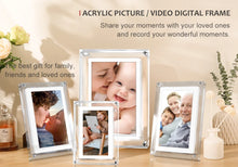 Load image into Gallery viewer, Personalized Acrylic Digital Photo Frame
