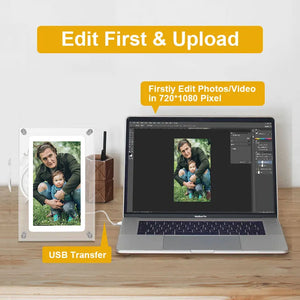 Personalized Acrylic Digital Photo Frame