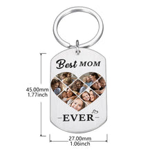 Load image into Gallery viewer, Custom 8-Photo Keychain - Gift for Mom
