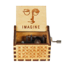Load image into Gallery viewer, Cute Tiny Hand-cranked Wooden Music Box
